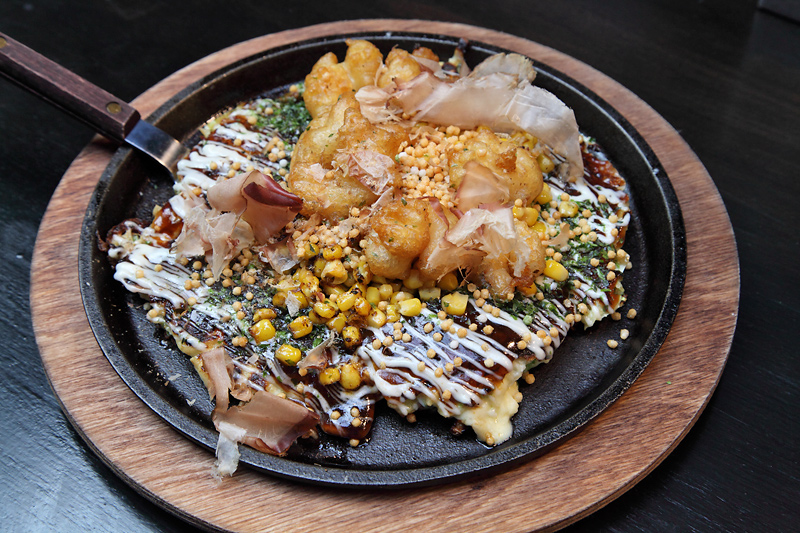 Make your own okonomiyaki - Mitsuwa Marketplace